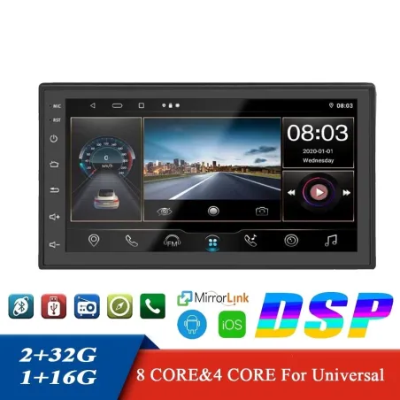 RadioUniversal car radio - touch screen - multimedia
