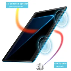 TabletsTablet 3D original de 10,1 pulgadas - Android 9 - Google - Quad Core - 2GB RAM - 32GB ROM - dual SIM - WiFi - GPS - cá...