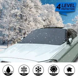 Automóvil & vehículosMagnetic car shield for front window - snow - frost