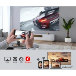ProyectoresBYINTEK P20 M - Pico Smart - mini proyector portátil - TV sin pantalla - Android - Wifi - LED - DLP - 4K - 1080P