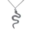 Stylish necklace with a snake pendantNecklaces