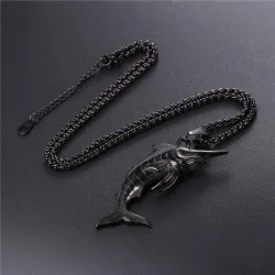 CollarCollar con pez espada - acero inoxidable - unisex
