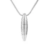 CollarCollar con colgante en forma de bala - soporte para cenizas de cremación conmemorativa - mini urna - abrible