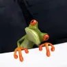 Car window sticker - peeking frog - waterproofStickers