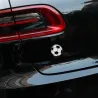 PegatinasAdhesivo para coche/moto - emblema de metal - fútbol