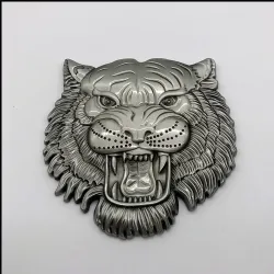 Car / motorcycle sticker - metal emblem - 3D tiger's headStickers