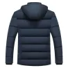 ChaquetasChaqueta gruesa y cálida de invierno con capucha