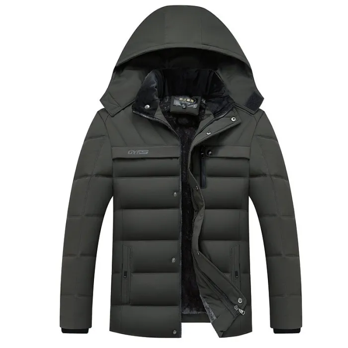 ChaquetasChaqueta gruesa y cálida de invierno con capucha