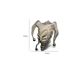 PegatinasAdhesivo para coche/moto - emblema de metal - payaso travieso