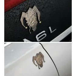 PegatinasAdhesivo para coche/moto - emblema de metal - payaso travieso