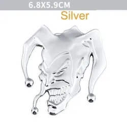PegatinasAdhesivo para coche/moto - emblema de metal - payaso travieso