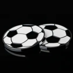PegatinasAdhesivo para coche/moto - emblema de metal - fútbol