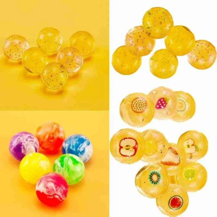 Bouncing / floating rubber balls - toyBalls