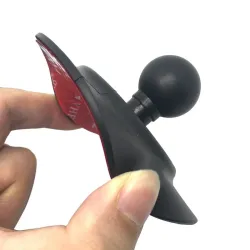 SoportesVentosa para salpicadero de coche - placa redonda - con cinta adhesiva - soporte para GoPro / GPS / Smartphones