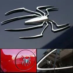 PegatinasAraña 3D - pegatina de coche de metal