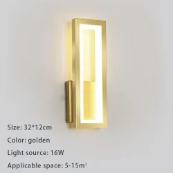 ApliquesAplique acrílico moderno - Aplique LED - 16W