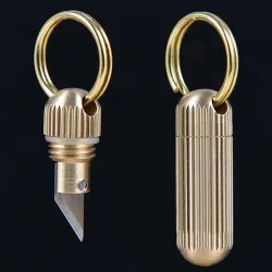 llaveroLlavero con minicuchillo - acero inoxidable