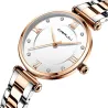 RelojesCRRJU - reloj de lujo de moda - Cuarzo - resistente al agua - acero inoxidable