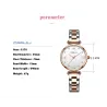 RelojesCRRJU - reloj de lujo de moda - Cuarzo - resistente al agua - acero inoxidable