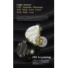 QKZ ZXN - high resolution earphones - in-ear wired headset - dual magnet - 2 Pin - 1DDEar- & Headphones