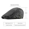Sombreros & gorrasGorra plana / sombrero de moda - tipo pico de pato - denim lavado - unisex
