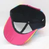 Rainbow baseball cap - patent leather - hip-hop styleHats & Caps