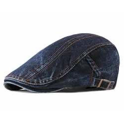 Classic denim cap - duckbill style visorHats & Caps