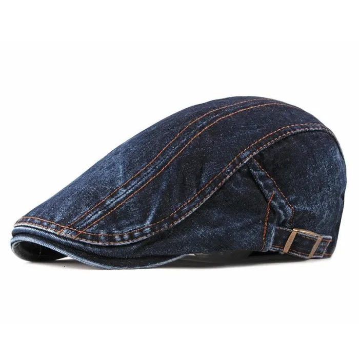 Classic denim cap - duckbill style visorHats & Caps