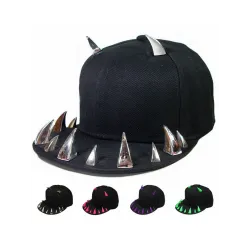 Trendy baseball hat - with spike rivets - Hip Hop / punk / rock styleHats & Caps