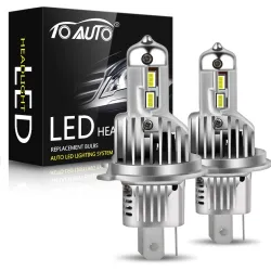 H1Bombilla LED coche / moto - 6000K - chip CSP - H1 / H3 / H7 / H11 / H4/9003/HB2 Hi/Lo / 9006/HB4 - 2 piezas