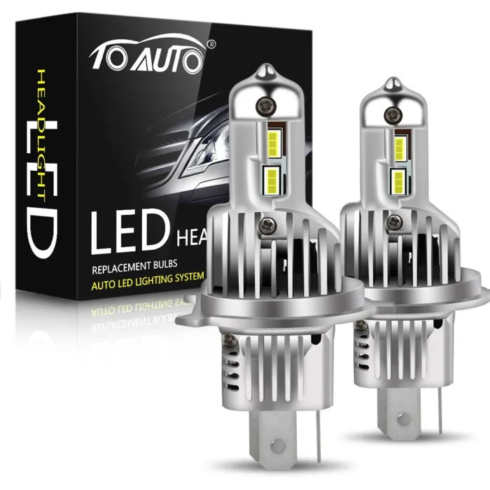 H1Bombilla LED coche / moto - 6000K - chip CSP - H1 / H3 / H7 / H11 / H4/9003/HB2 Hi/Lo / 9006/HB4 - 2 piezas