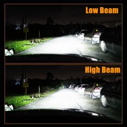 H1Bombilla LED coche / moto - 6000K - chip CSP - H1 / H3 / H7 / H11 / H4/9003/HB2 Hi/Lo / 9006/HB4 - 2 piezas