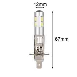 Car / motorcycle LED bulb - H1 5630 - 12V - 6000K - 2 piecesH1