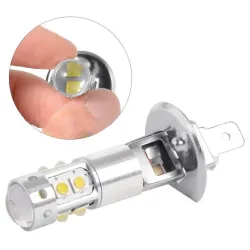 Car headlight bulb - H1 - 6000K - 80W - COB LED - 2 piecesH1