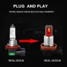 H3Bombilla LED para automóvil - antiniebla / señal / luz de conducción - súper brillante - H1 / H3 - 2 piezas