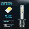 H3Bombilla LED para coche - superbrillante - H1 / H3 - 20W - 6000K - 2 piezas