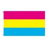 Hanging banner - flag - LGBT / transgender / pansexual / progress / PRIDE / rainbowStickers