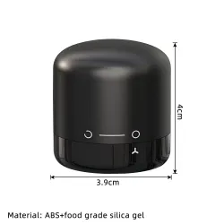 Wine bottle stopper - silicone sealed vacuum capBar supply