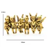 BrochesBroche vintage - 6 figuras de ángeles de la suerte
