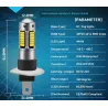 H1Faro de coche / luz de niebla - Bombilla LED - 6000K - H1 - H3 - H27/881 / H27/880 - 2 piezas