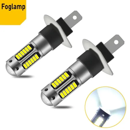 H1Faro de coche / luz de niebla - Bombilla LED - 6000K - H1 - H3 - H27/881 / H27/880 - 2 piezas