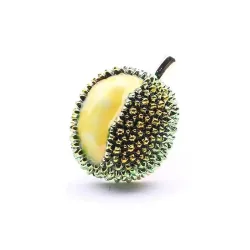 BrochesElegante broche de fruta de litchi