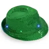Retro disco hat - LED - glowing - with sequins / glitterHats & Caps