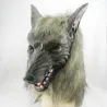 MáscaraDisfraz espeluznante - máscara de lobo - cara completa - halloween - fiesta / festivales