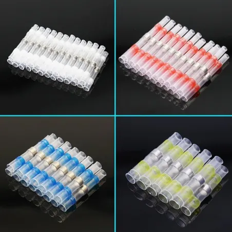 SoldaduraManguito de sellado de soldadura - termorretráctil - transparente - impermeable - conector de cable eléctrico