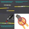 SoldaduraManguito de sellado de soldadura - termorretráctil - transparente - impermeable - conector de cable eléctrico