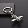 llaveroAvión de combate - plata - llavero