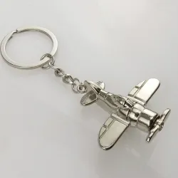 llaveroAvión de combate - plata - llavero