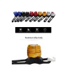 LucesLámpara de bicicleta LED - luz de advertencia de seguridad - resistente al agua