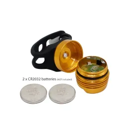 LucesLámpara de bicicleta LED - luz de advertencia de seguridad - resistente al agua